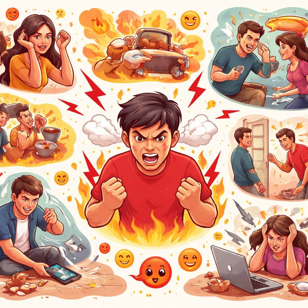 What Is Anger, When Do You Feel Angry, How Do You Act Angrily, and What Has Angered You?