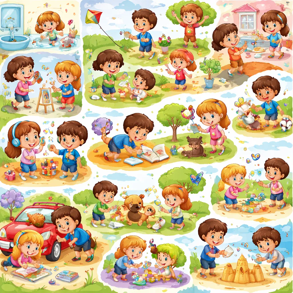 What Is Happening Right Now? Master 100 Most Common Present Continuous for Kindergarten!