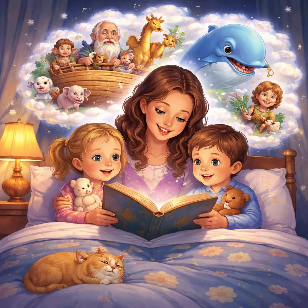 What Is the Best Bedtime Bible Stories Book for Young Children to Enjoy?
