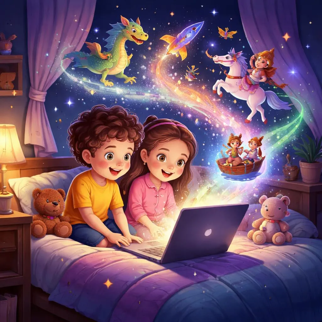 什麼是適合有趣和富有想像力的故事的最佳睡前故事網站？