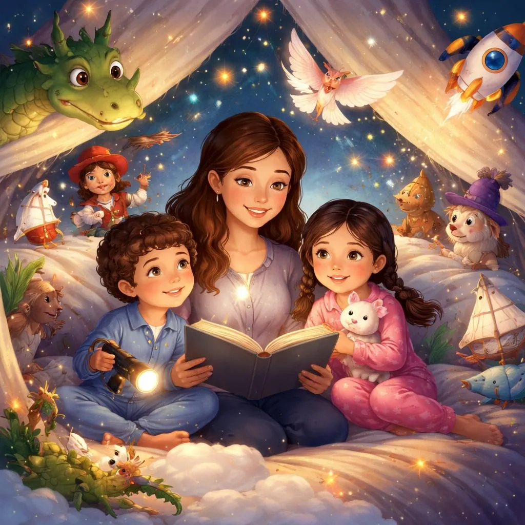 What Is the Best Cast of Bedtime Stories for Imaginative Kids?