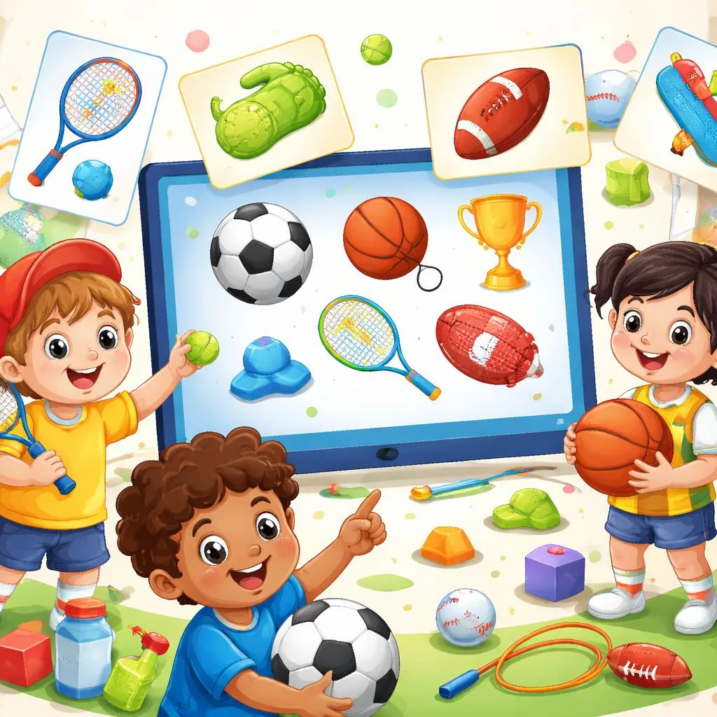 ¿Cuál es la mejor lista de deportes para ayudar a los niños a aprender vocabulario en inglés?