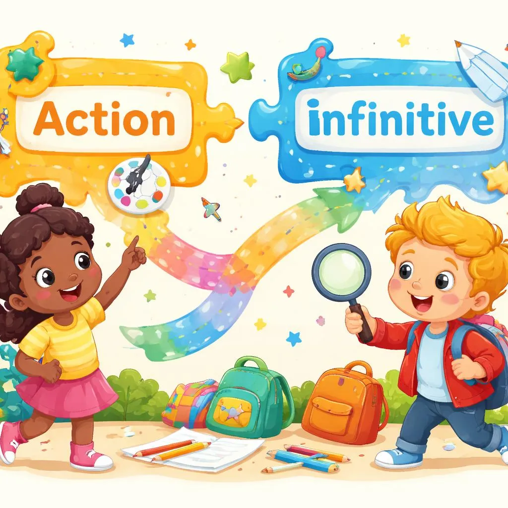 What Is the Connection Between a Verb and an Infinitive for Kids Learning English?