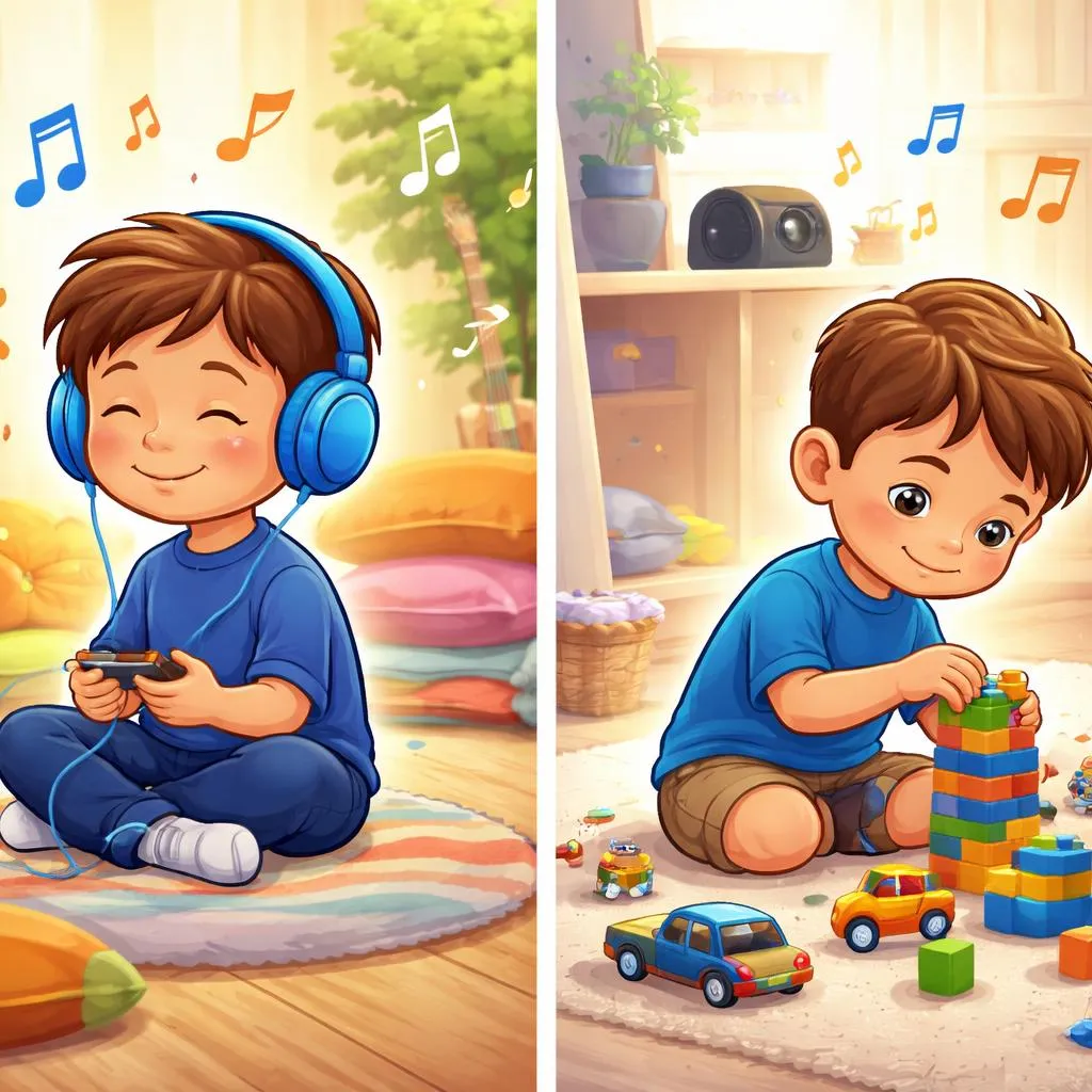 What Is the Difference Between Asking a Child to “Listen to Music” or Just “Hear Songs” in the Background?