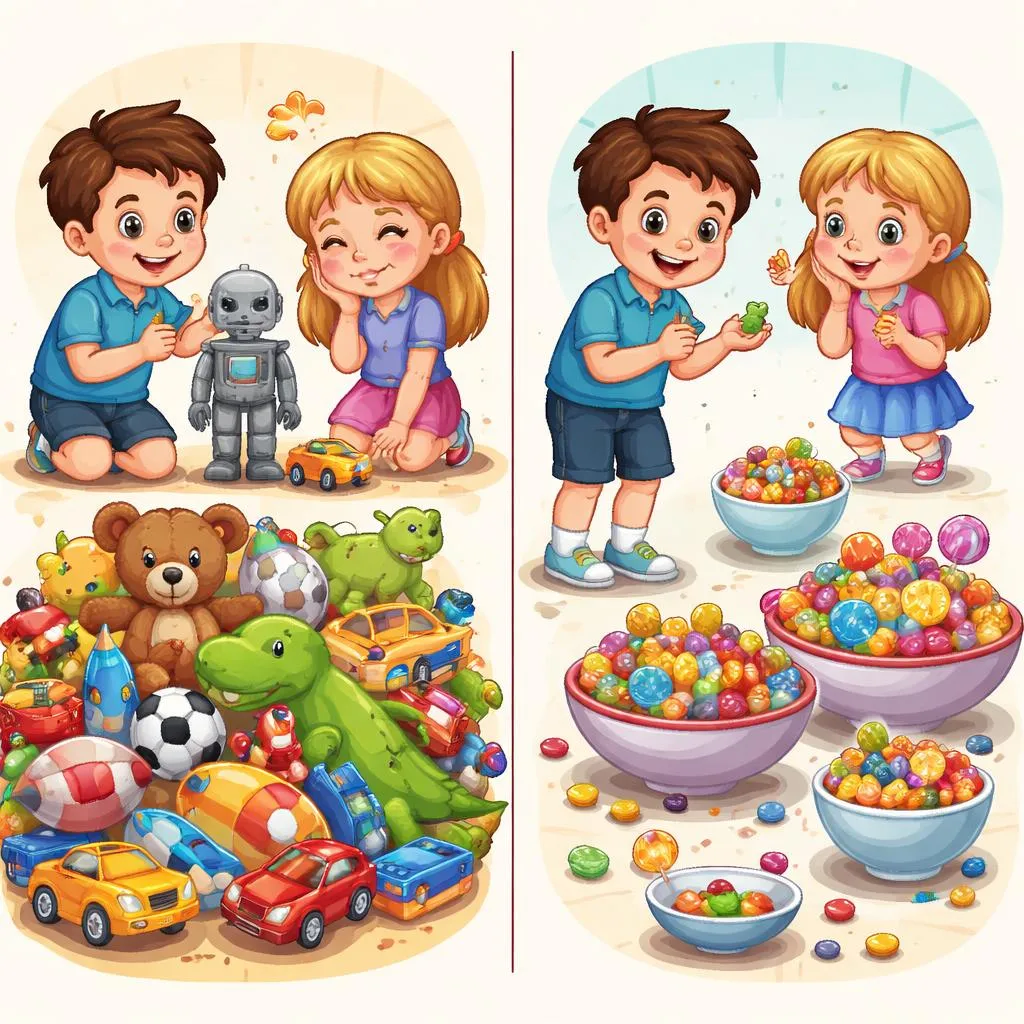 What Is the Difference Between Choosing the “Least” Favorite Toy or “The Smallest Amount” of Candy?