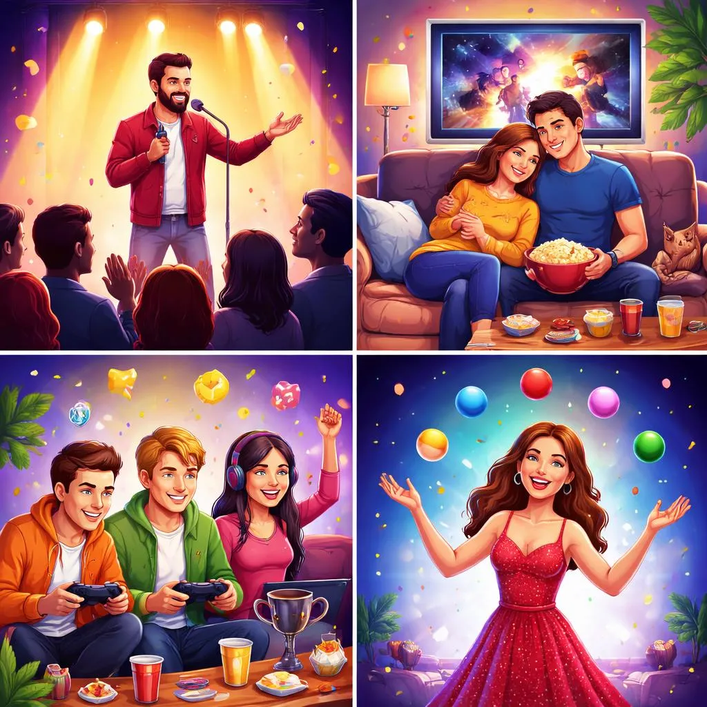 Apa Perbedaan Antara Entertain, Entertainment, Entertaining, dan Entertainer?