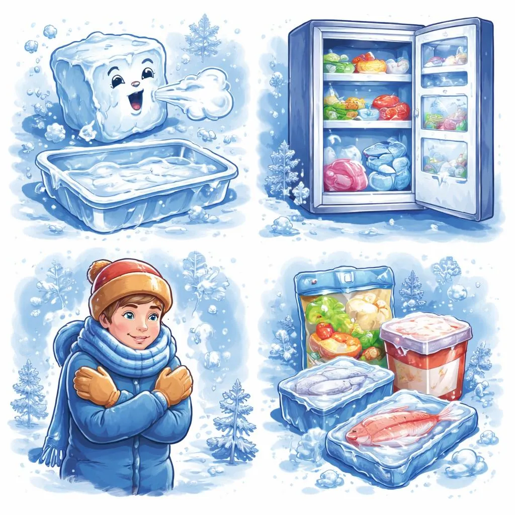 What Is the Difference Between Freeze, Freezer, Freezing, and Frozen in English?