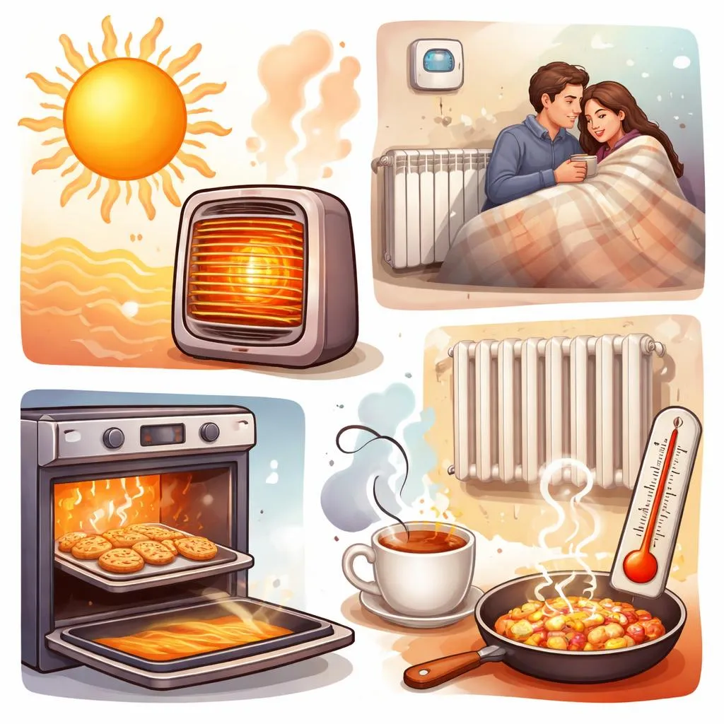 What Is the Difference Between Heat, Heater, Heating, Heated, and Hot?