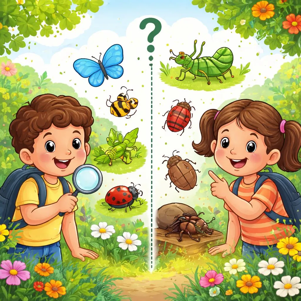 Apa Perbedaan Kata Serangga dan Kutu dalam Bahasa Inggris untuk Anak-Anak?