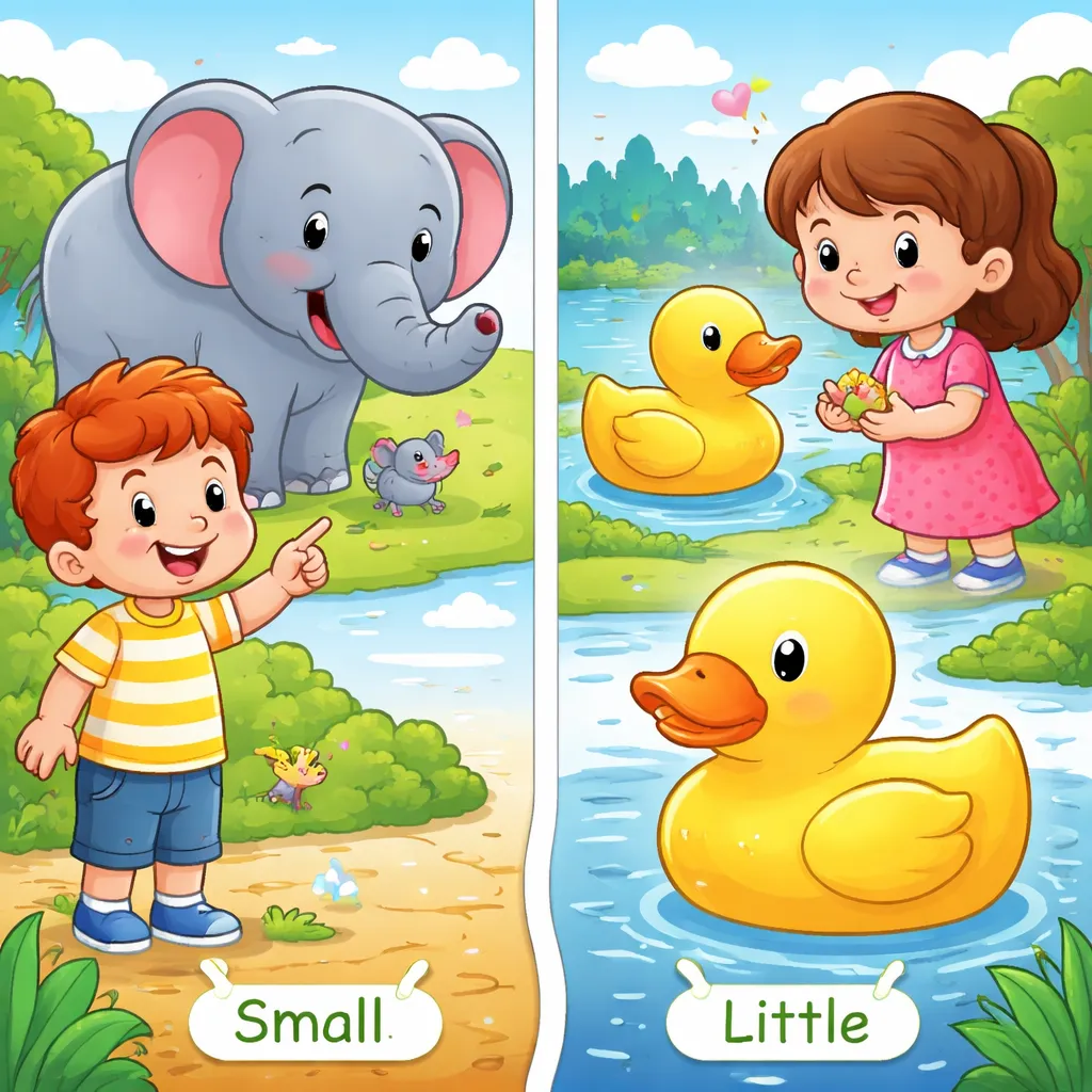 Apa Perbedaan Antara "Small" dan "Little" untuk Anak-Anak?
