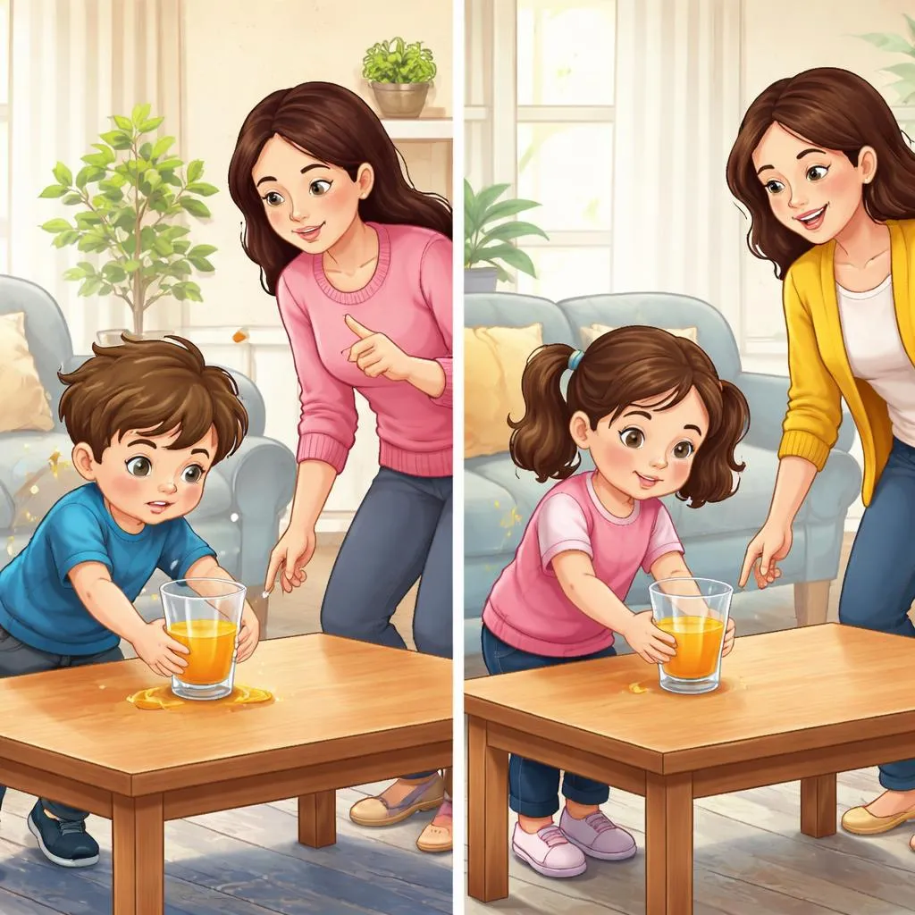 Apa Perbedaan Antara Menyuruh Anak untuk “Letakkan” atau “Letakkan dengan Hati-hati”?