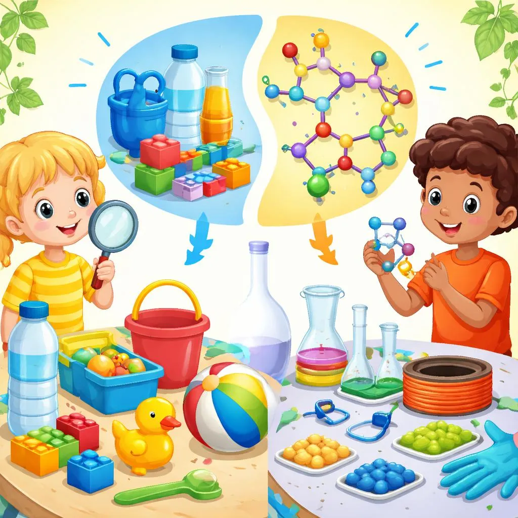 What Is the Everyday Object and Science Material Difference Between Plastic and Polymer for Kids?