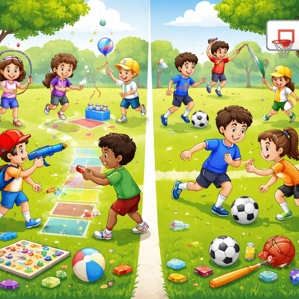 What Is the Fun and Active Difference Between Game and Sport for Kids?