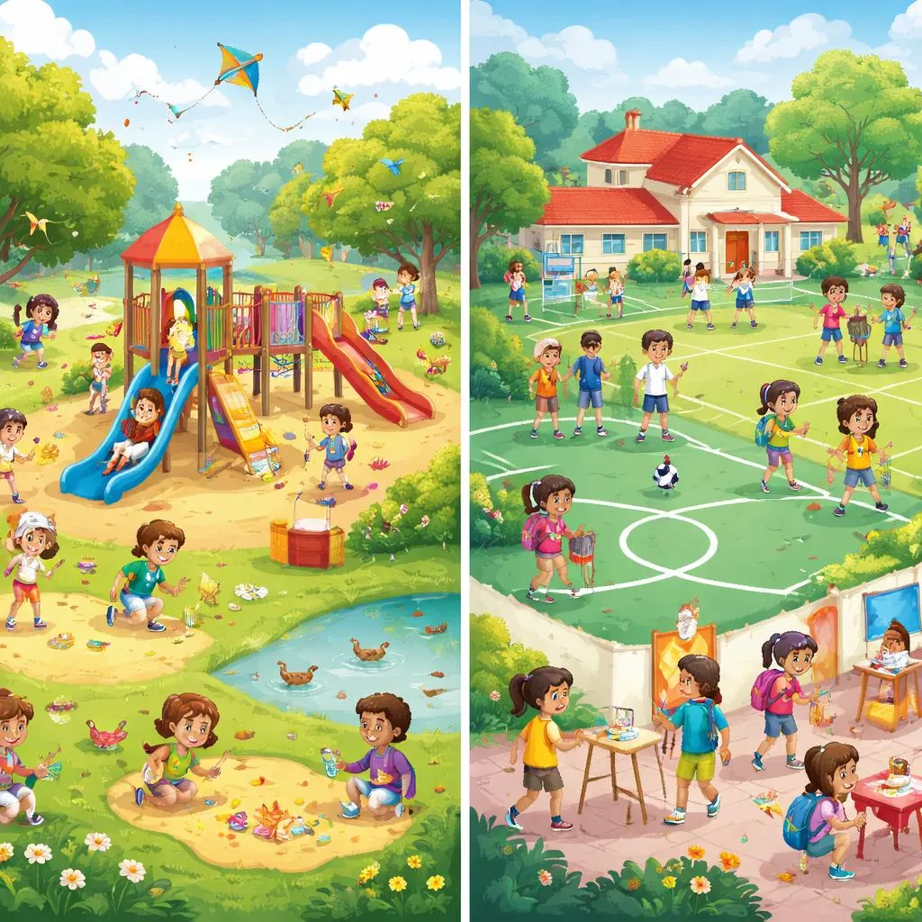 What Is the Fun and Playful Difference Between Park and Recreation for Kids?