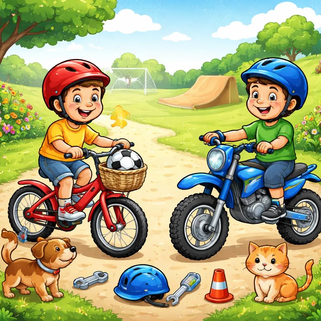 Apa Perbedaan Sederhana dan Menyenangkan antara Sepeda dan Sepeda untuk Anak-Anak?