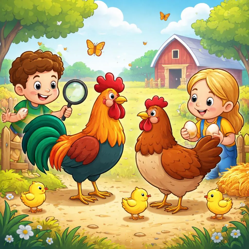Apa Perbedaan Menyenangkan Antara Ayam dan Induk Ayam untuk Anak-Anak?