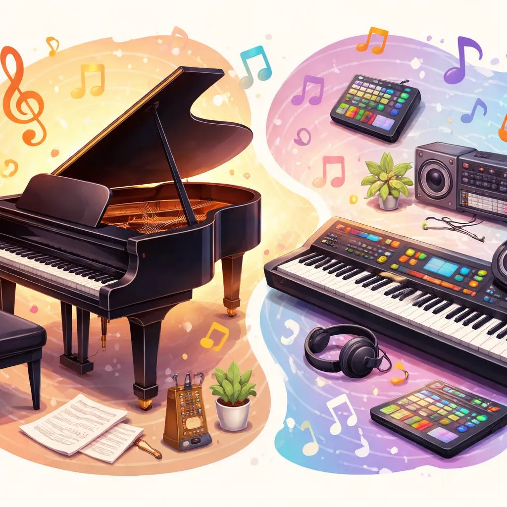 What Is the Grand Instrument and Its Playable Parts Difference Between Piano and Keys?