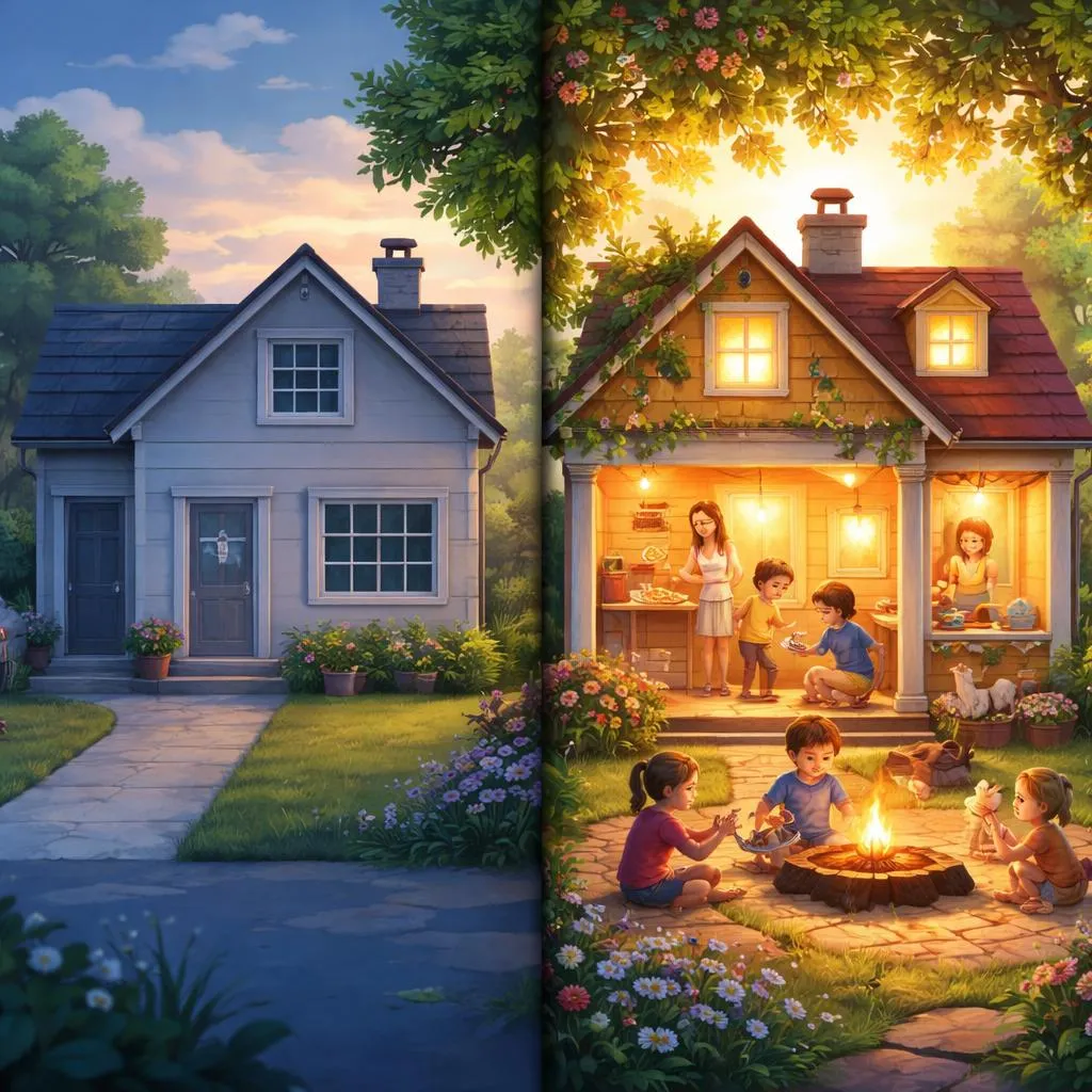 What Is the Heartwarming Difference Between House and Home for Kids to Learn?