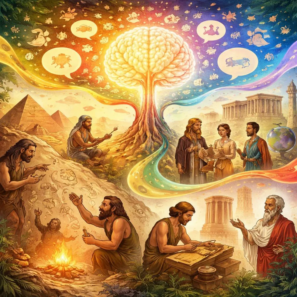 语言的历史是什么？人类语言是如何开始的？