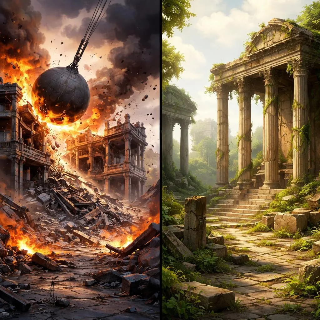 What is the Key Difference Between Destroy and Ruin?