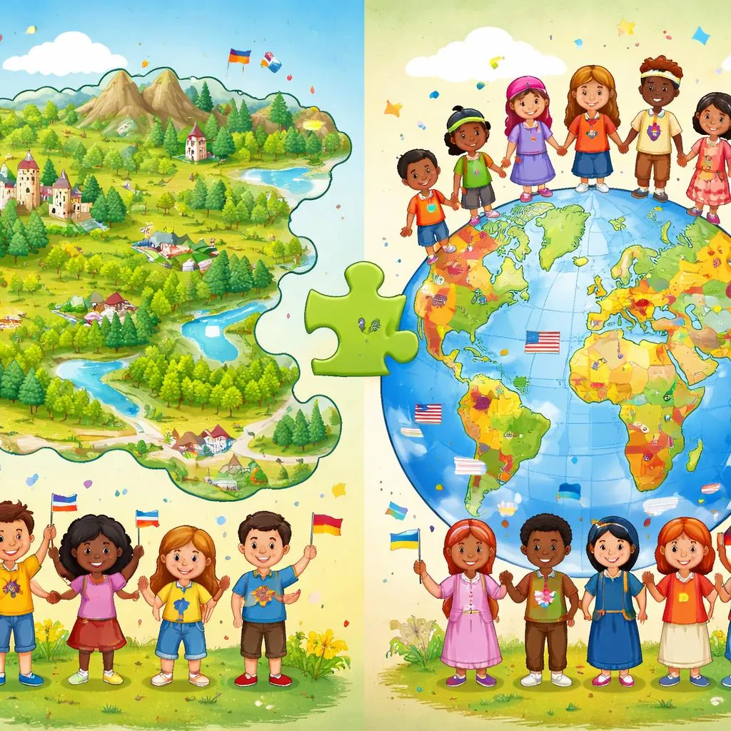Apa Perbedaan antara Negara dan Bangsa untuk Anak-Anak?