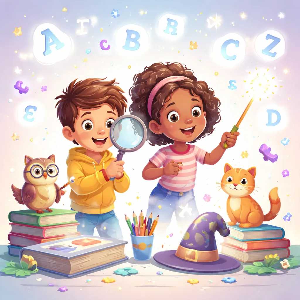 Was ist der Zauber des Nullartikels? Ein englischer Leitfaden für Kinder zu unsichtbaren Wörtern