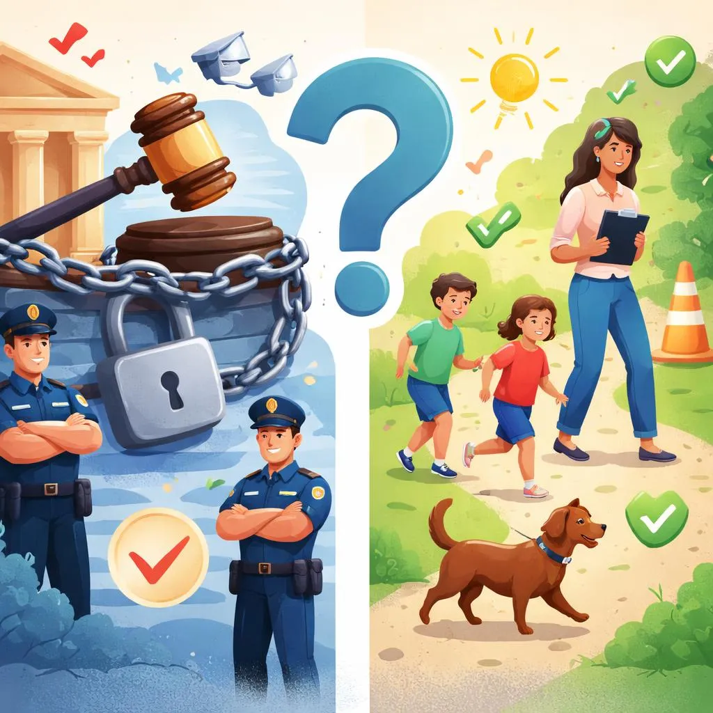 What is the Main Difference Between a Strict Law and a Simple Rule?