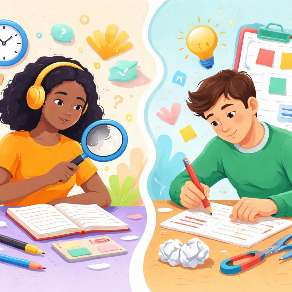 What is the Main Difference Between Review and Revise for Learners?