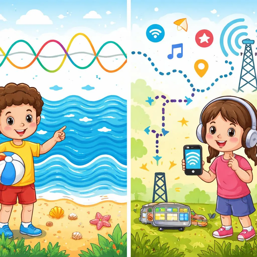 What is the Main Difference Between Wave and Signal for Kids?