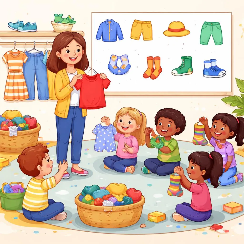 Apa Cara Paling Efektif untuk Mengajarkan Kosakata Pakaian kepada Pelajar Muda?