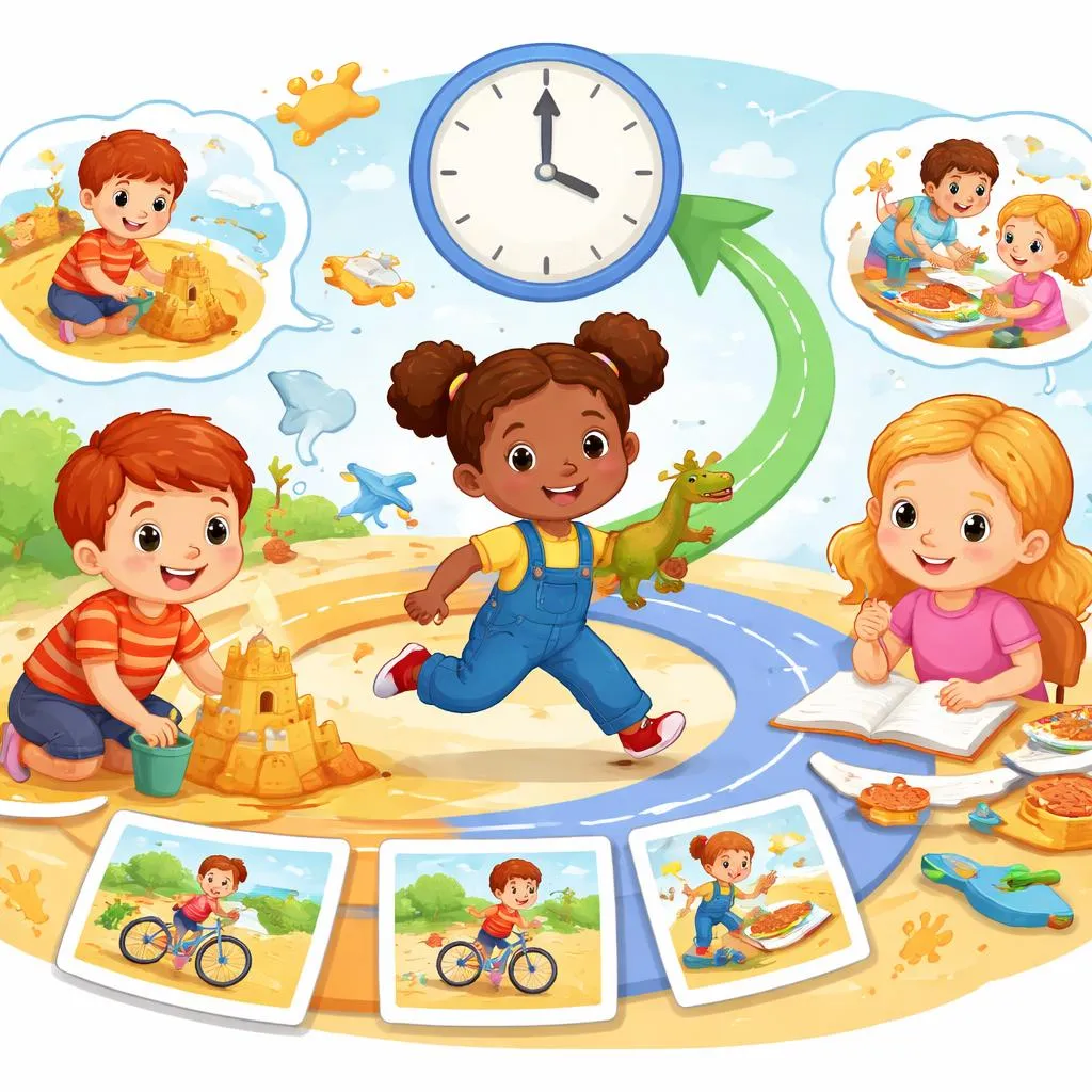 Was ist die Vergangenheit und die Vergangenheitsform und wie verwenden Kinder sie im Englischen?