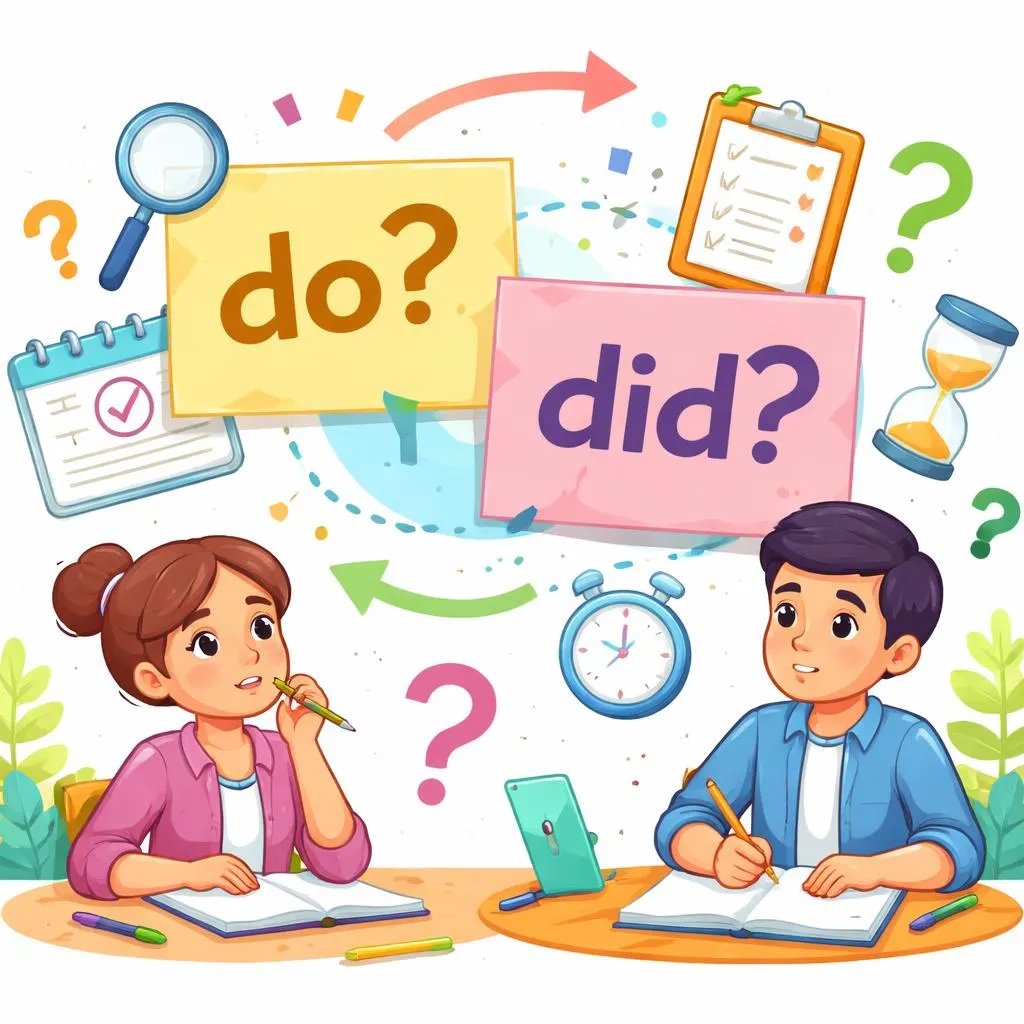 ¿Cuál es el pasado de 'Do' y cómo se usa en preguntas y afirmaciones?