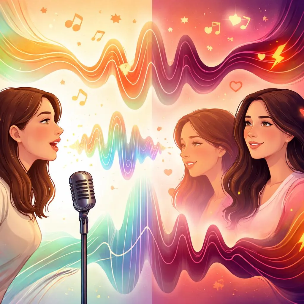 What Is the Physical Sound and Emotional Feeling Difference Between Voice and Tone?