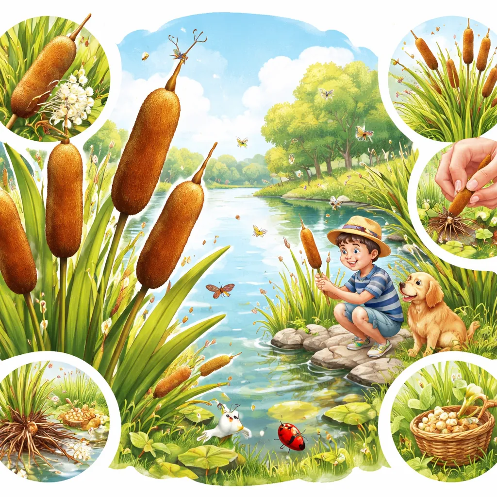 Apa Itu Hot Dog Cokelat Berbulu di Rawa? Mari Belajar tentang Tanaman Eceng Gondok!