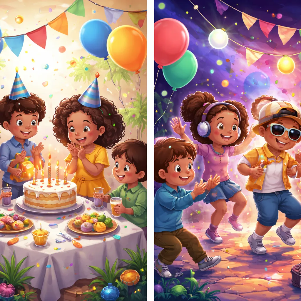 What Is the Real Difference Between Celebrate and Party for Kids?