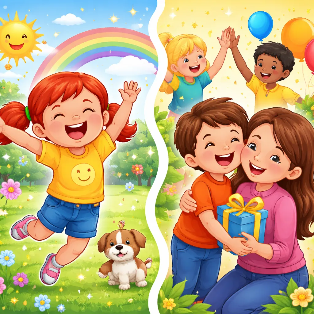 What Is the Real Difference Between "Happy" and "Glad" for Kids?