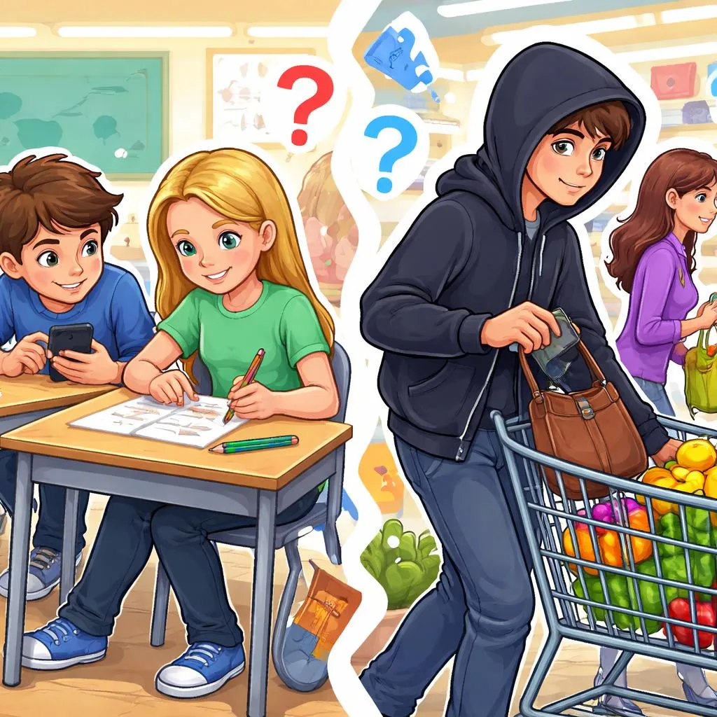 What is the Real Difference Between the Actions of Cheat and Steal?