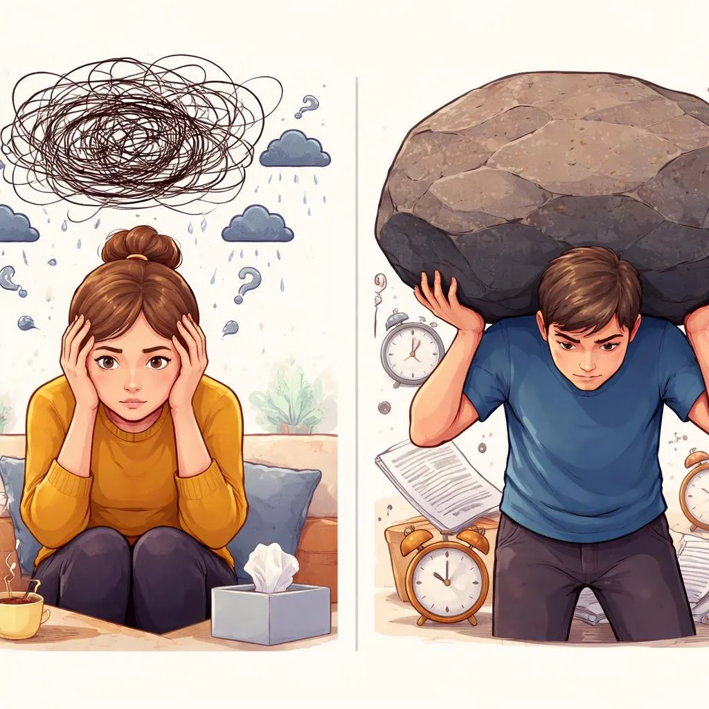 What is the Real Difference Between Worry and Stress?