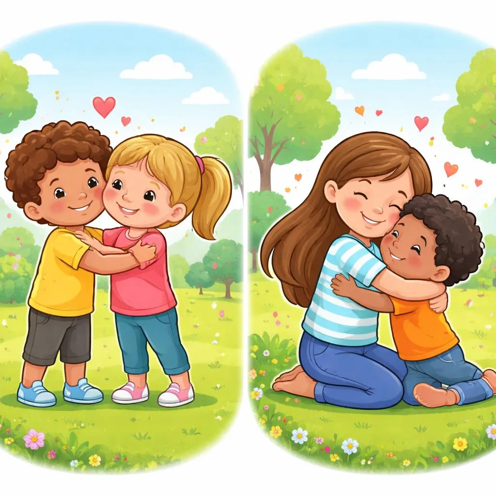 What is the Simple Difference Between Hug and Embrace for Kids?