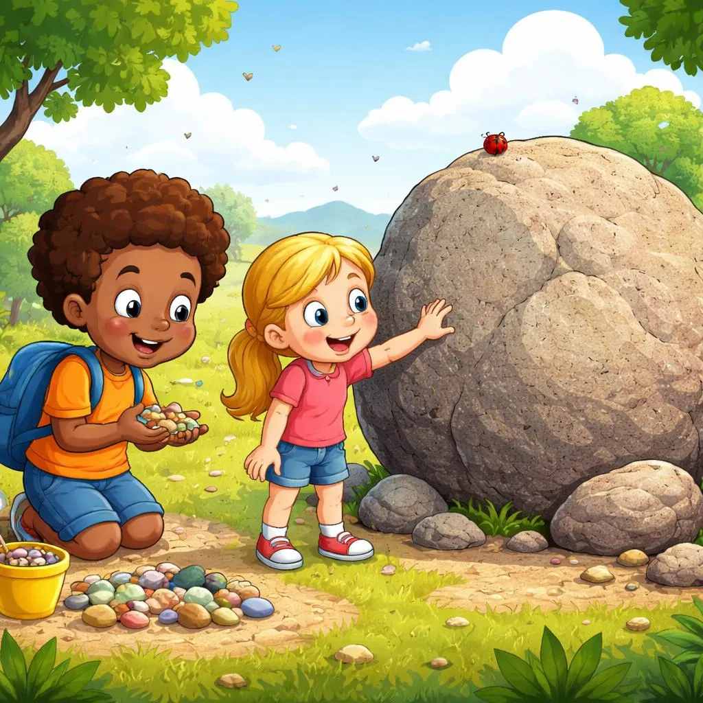 What Is the Small Pebble and Big Boulder Difference Between Stone and Rock for Kids?