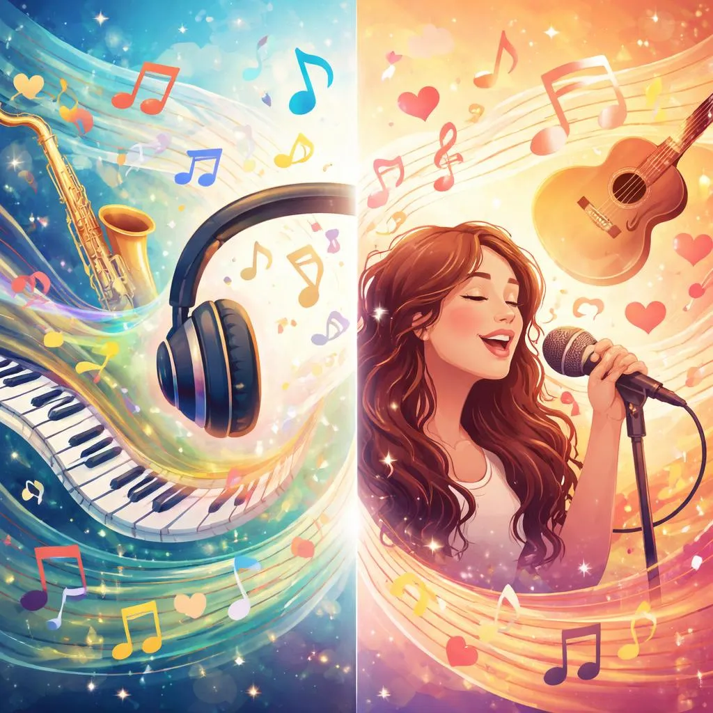 Apa Perbedaan Musik dan Lagu: Suara Tanpa Kata dan Cerita Dengan Melodi?