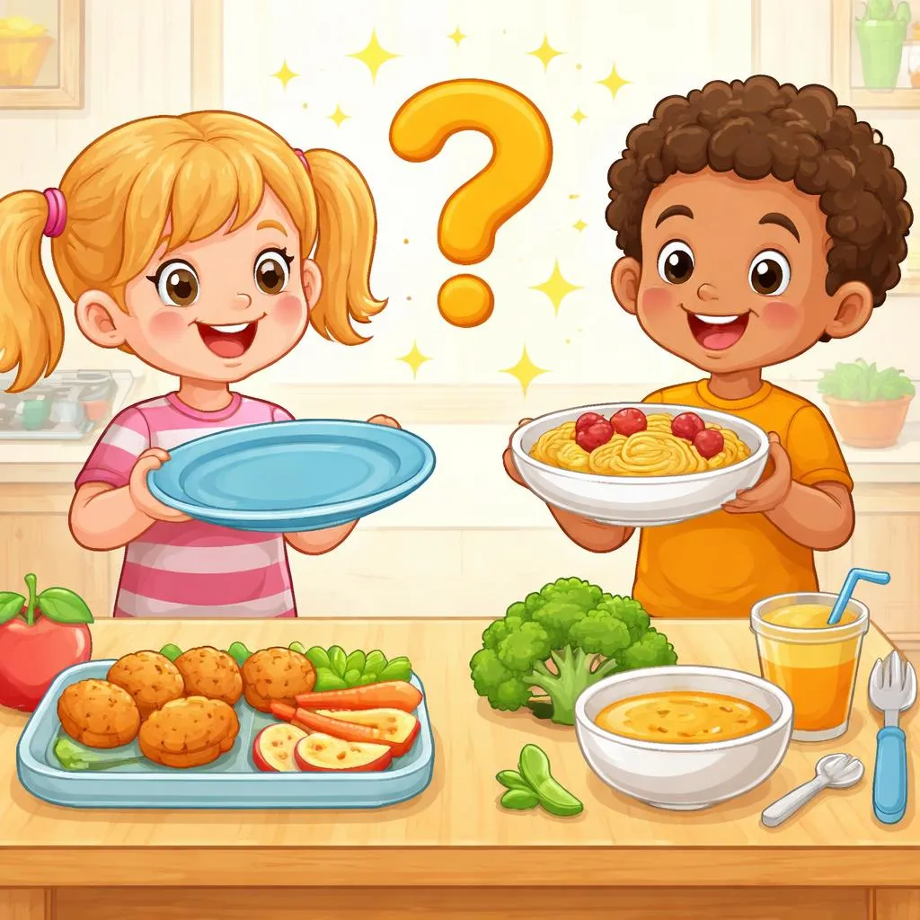 Apa Perbedaan Spesifik dan Umum Antara Piring dan Mangkuk untuk Anak-Anak?