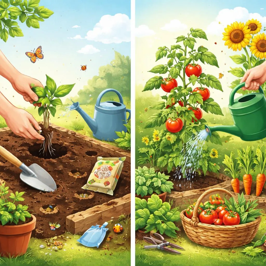 What is the True Difference Between Plant and Grow in English?