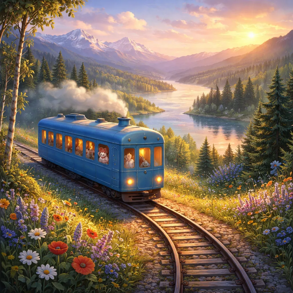 Какое путешествие ждет в русской песне: Голубой вагон?