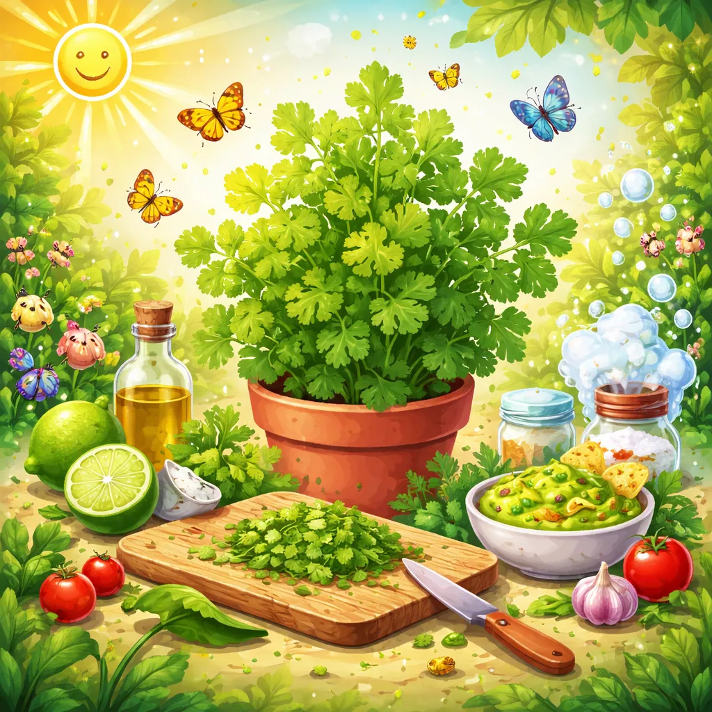 Apa Rasa Daun yang Seperti Sinar Matahari dan Sabun? Mari Belajar tentang Tanaman Ketumbar!