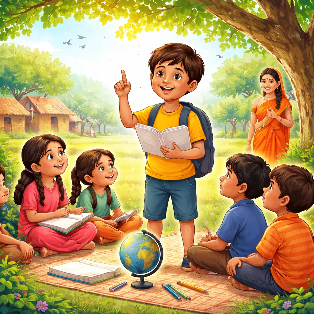 Pelajaran Apa yang Dibagikan Lagu Hindi: Guru Kecil (शिक्षक)?