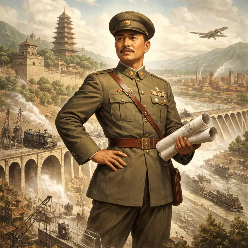 是什么让阎锡山成为现代中国的建设者？名人故事：阎锡山
