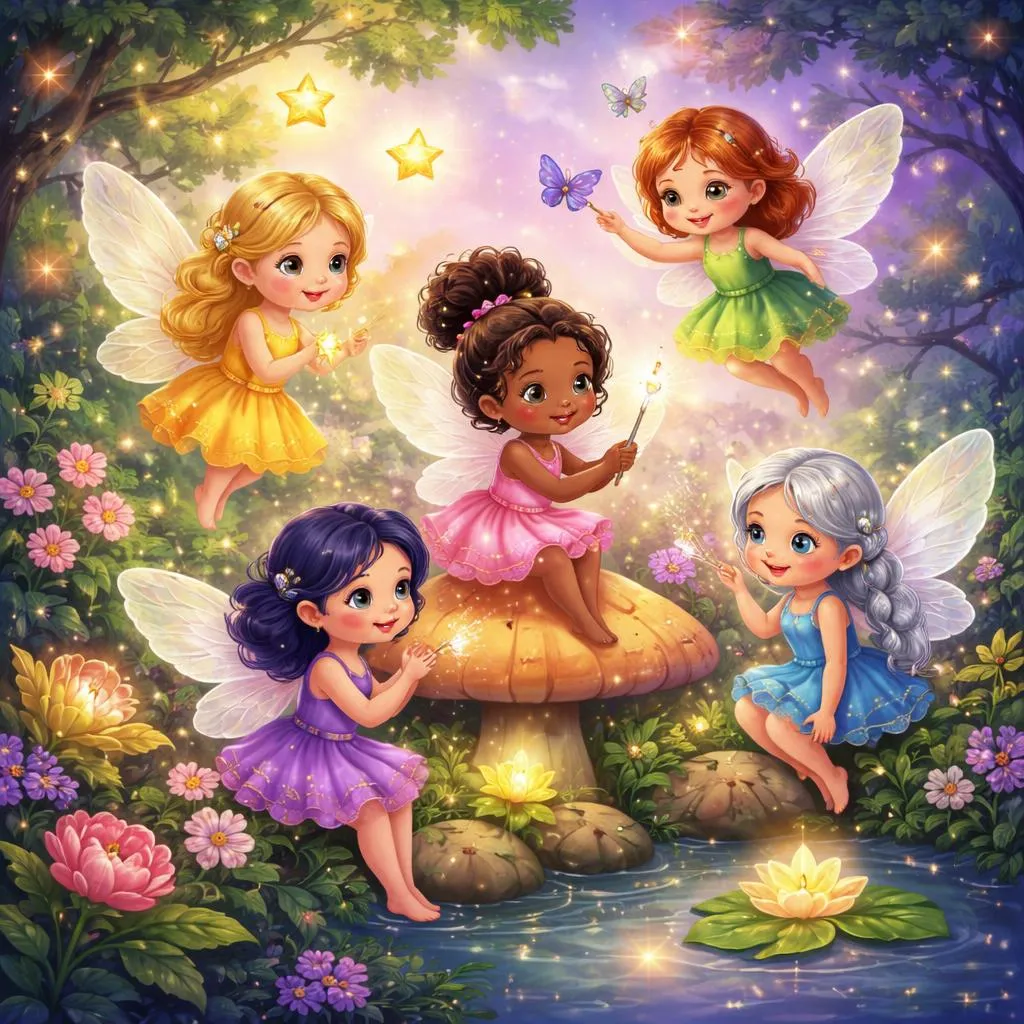 Какие волшебные уроки мы можем преподать с помощью считалки «Пять маленьких феечек»?