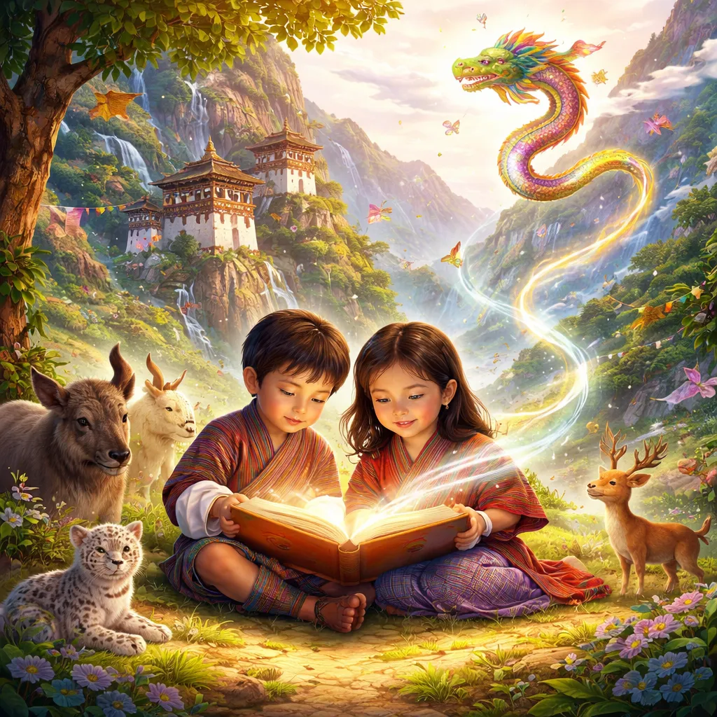 Cerita Ajaib Apa yang Dapat Diajarkan oleh Negeri Naga Guntur Saat Belajar Membaca: Bhutan?