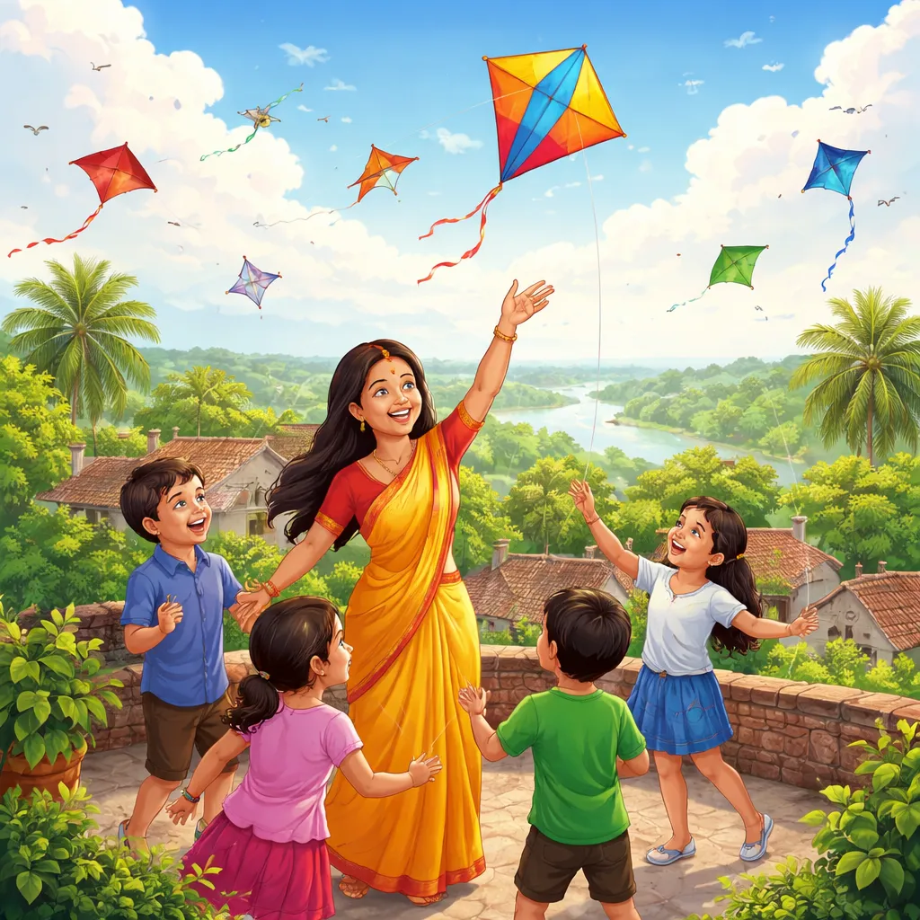 Was macht ein bengalisches Lied wie „The Little Kite Flies High (উড়ে যায় ছোট পালক)“ so perfekt, um Englisch über Freiheit und Flug zu lehren?